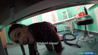 Voyeur fuck with pigtailed slut in office outfit - наслаждайся лучшим порно на ONE-PORN.COM