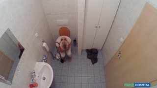 Handjob & Blowjob in Hospital with Nurse Watching - наслаждайся лучшим порно на ONE-PORN.COM