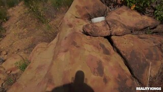 Наслаждайтесь  Blonde and Brunette Hike - порно видео на ONE-PORN.COM