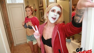 Наслаждайтесь POV Cheating: Blonde Teen Takes Facial - порно видео на ONE-PORN.COM