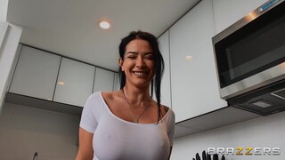 Наслаждайтесь Pierced Brunette Katrina Jade Takes Big Cock in Kitchen POV - порно видео на ONE-PORN.COM