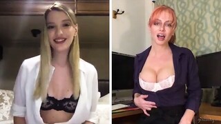 Наслаждайтесь Office Lesbian Lust – Small Tits & Big Tits Collide - порно видео на ONE-PORN.COM