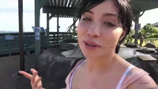 Наслаждайтесь Rina Ellis Beach Fingering & Smoking Tease - порно видео на ONE-PORN.COM