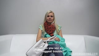 Sexy Czech casting with blonde Katerina - наслаждайся лучшим порно на ONE-PORN.COM