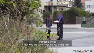 Наслаждайтесь Outdoor Stockings Sex – Eve & Russian Lover - порно видео на ONE-PORN.COM