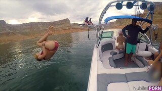 Наслаждайтесь Lake Powell Spring Break: Outdoor Sex Party - порно видео на ONE-PORN.COM