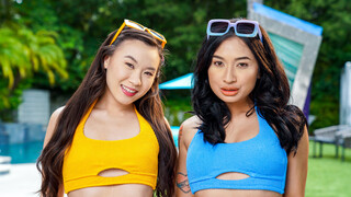 Наслаждайтесь Summer Lovin' with Avery Black and Kimmy Kimm - порно видео на ONE-PORN.COM